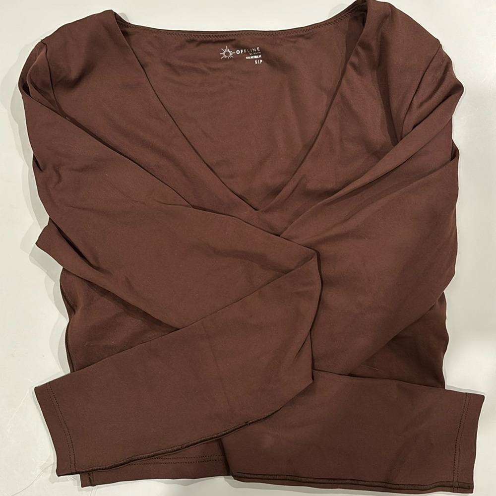 Offline long sleeve v neck